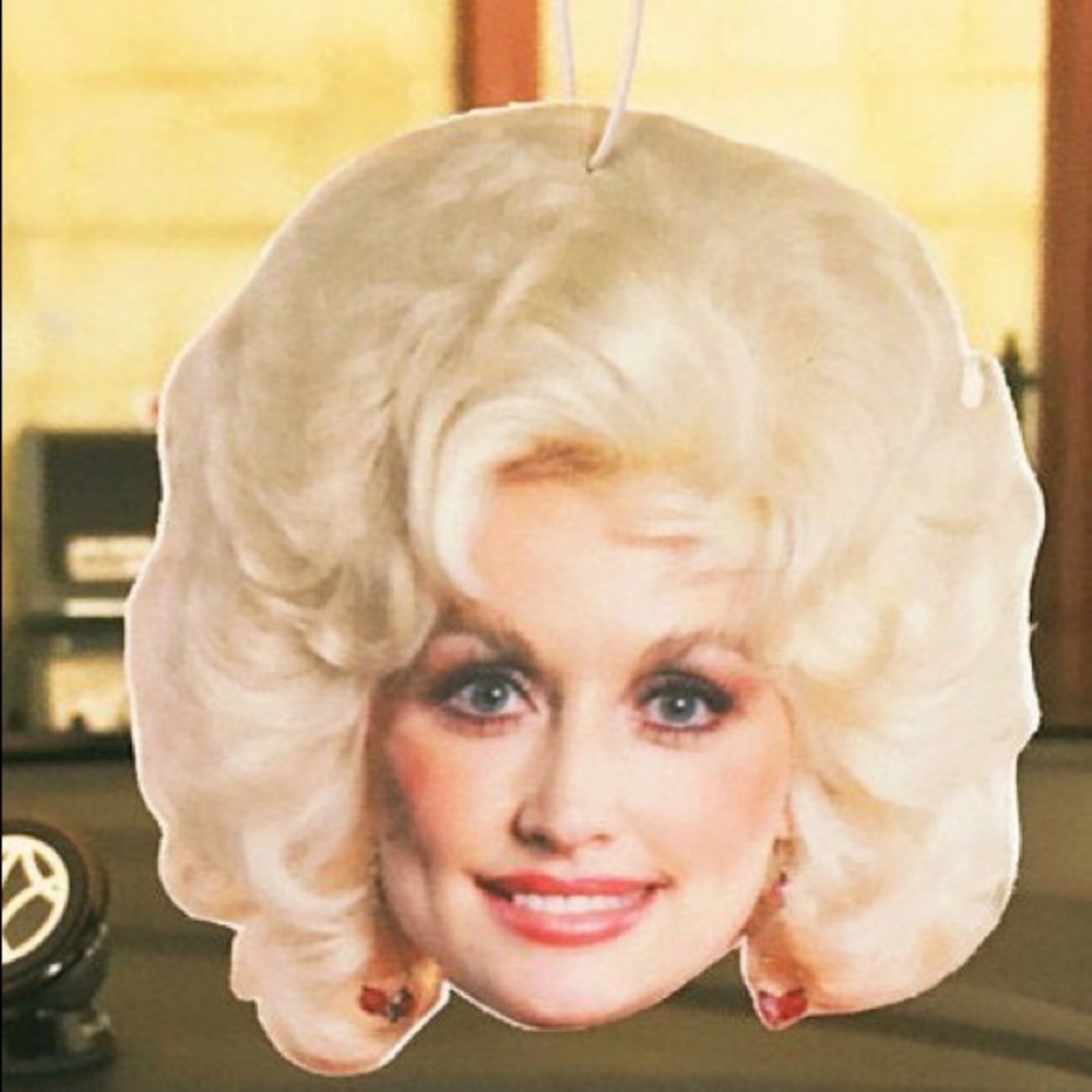 Dolly Parton air freshener